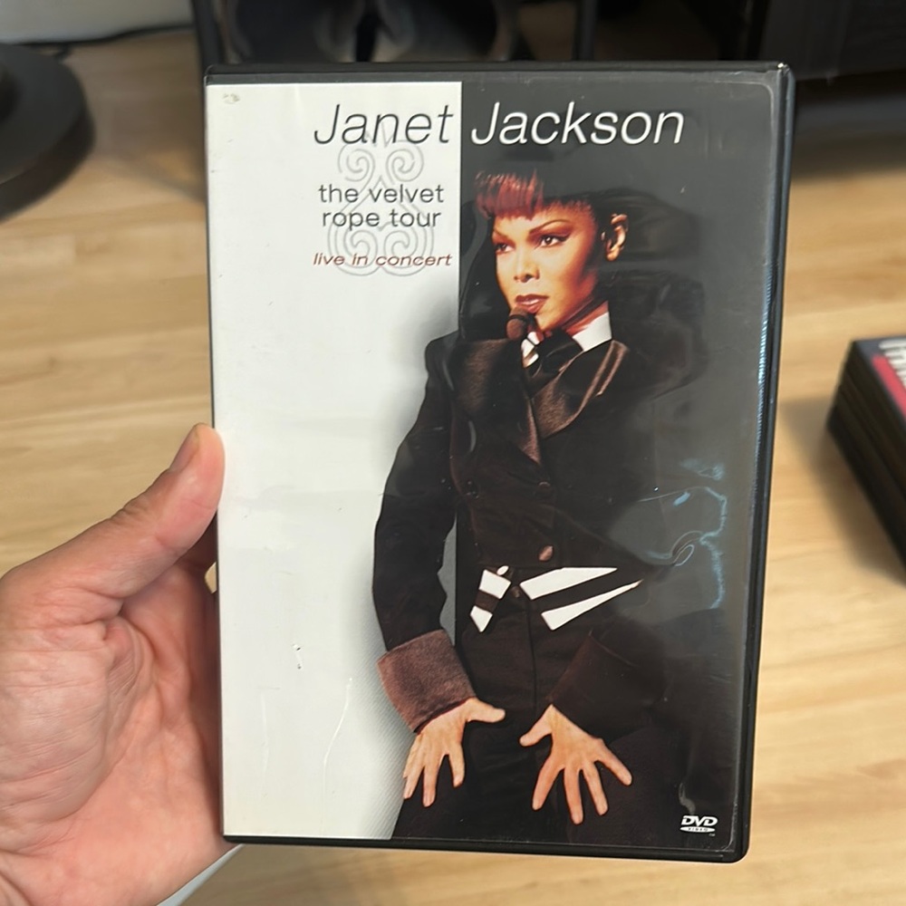 Janet Jackson The Velvet Rope Tour DVD